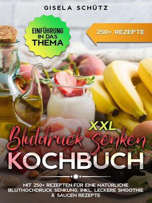 cover image of XXL Blutdruck senken Kochbuch